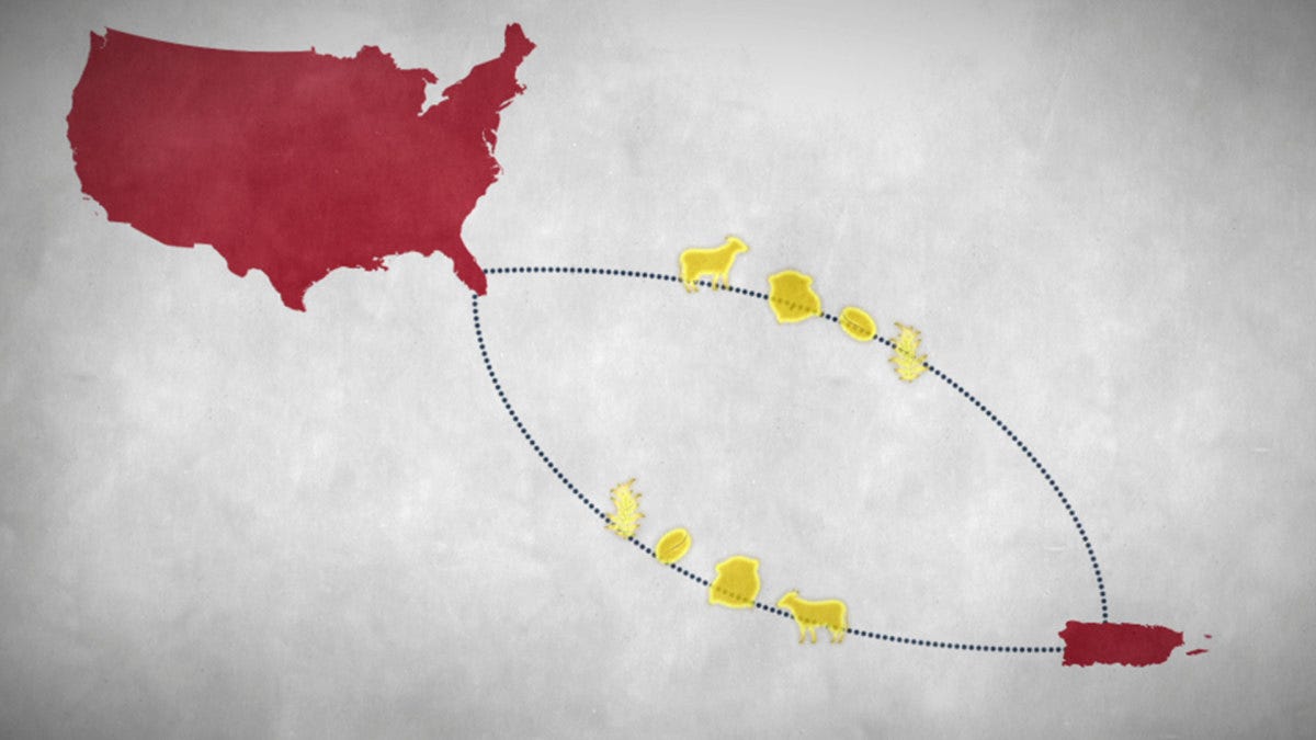 Image of Puerto Rico and the US / History Channel