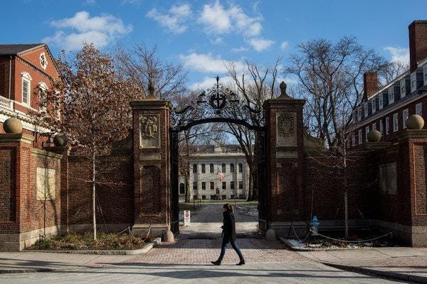 Harvard Universtiy / New York Times